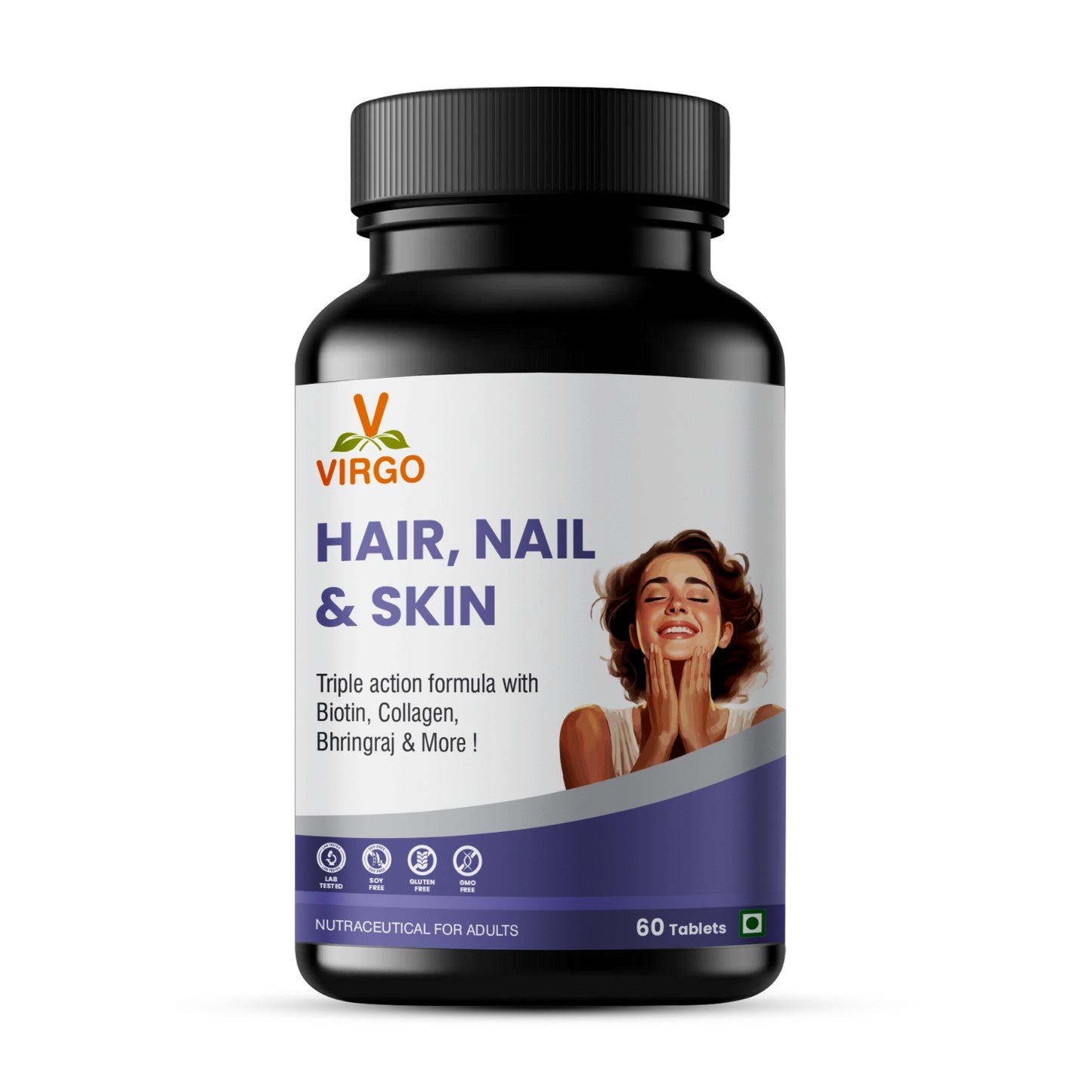 Virgo Hair, Nail & Skin Care Tablets