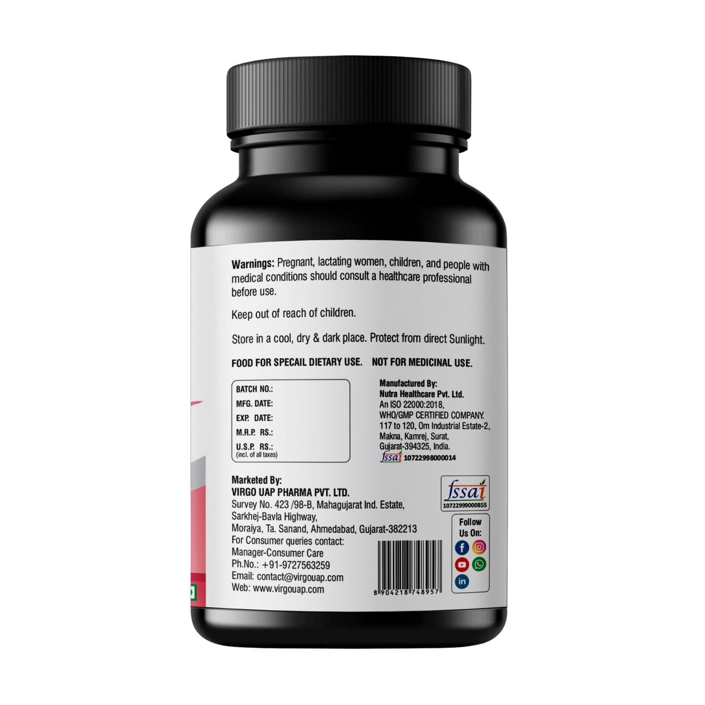 Virgo PCOS Care Tablets