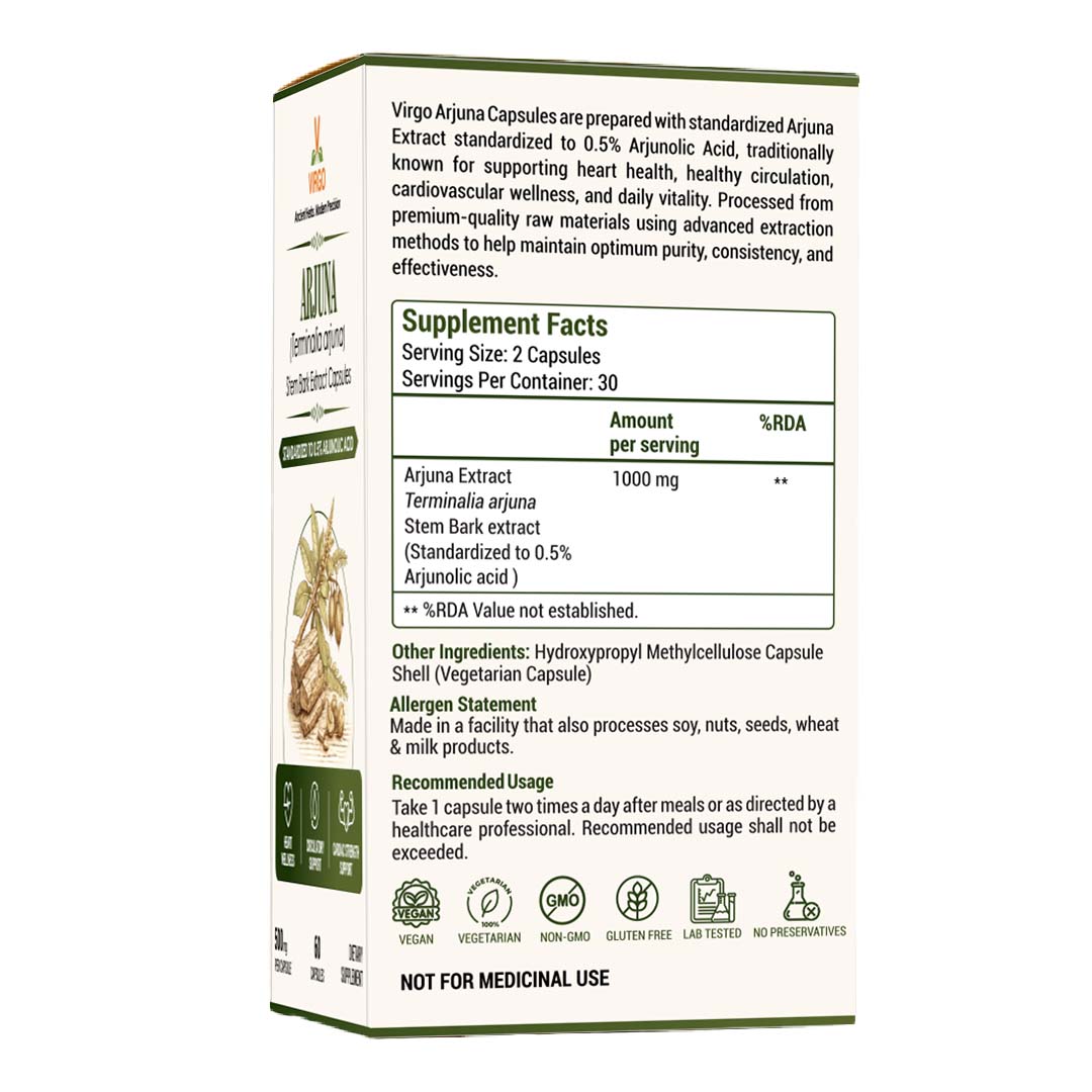Arjuna Extract Capsules