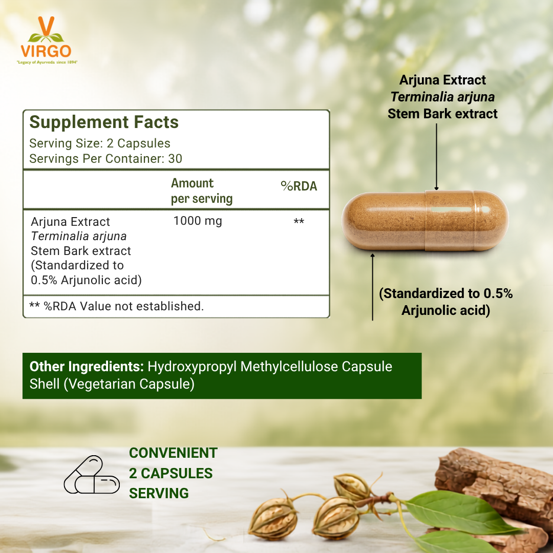 Arjuna Extract Capsules