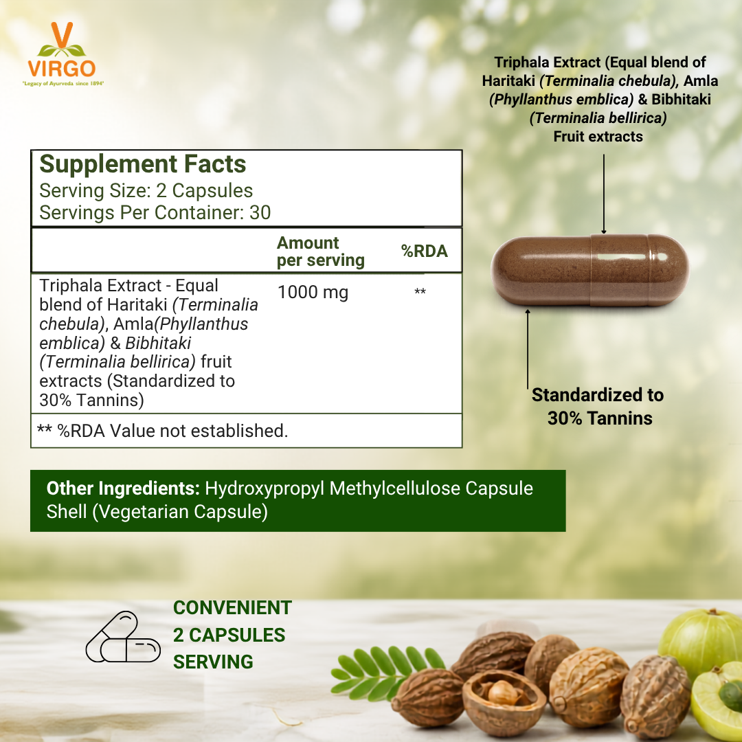 Triphala Extract Capsules