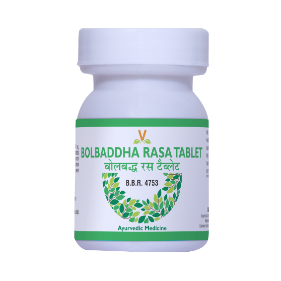 Virgo Bolbaddha Rasa Tablet Jar of 40 QTY