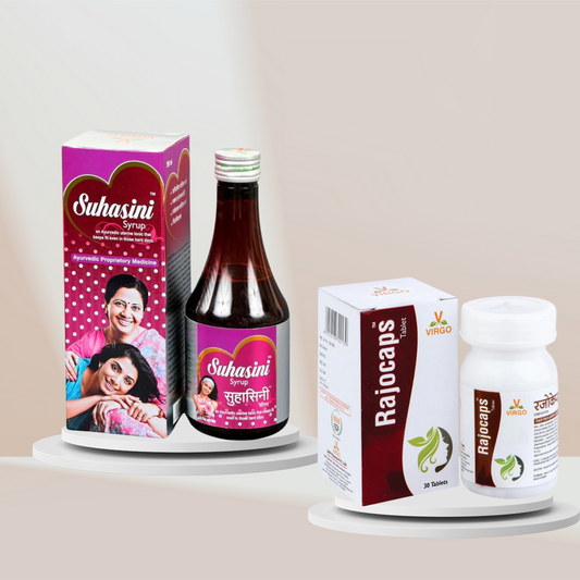 Rajocaps Tablet 30 Tab + Suhasini Syrup 200 ml