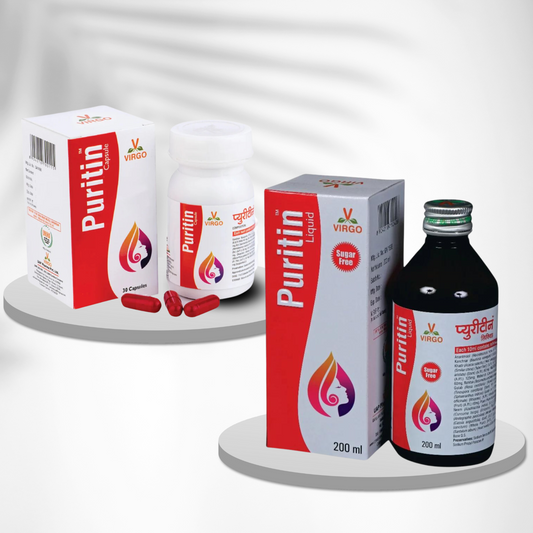 Puritin Capsule 30 Tab + Puritin Liquid 200 ml