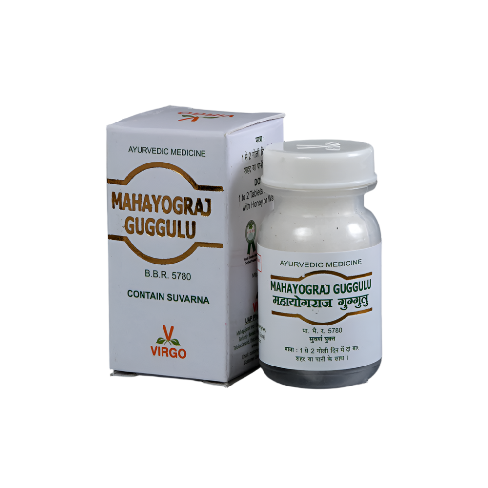 Virgo Mahayograj Guggulu S Y Active 125mg Jar of 50 QTY