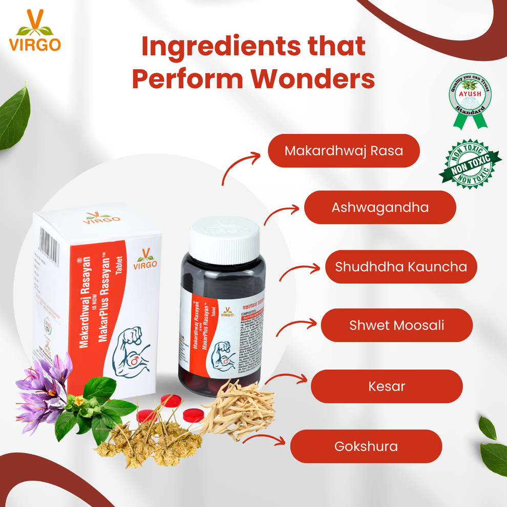 Makarplus Rasayan Tablet – Virgo UAP Pharma