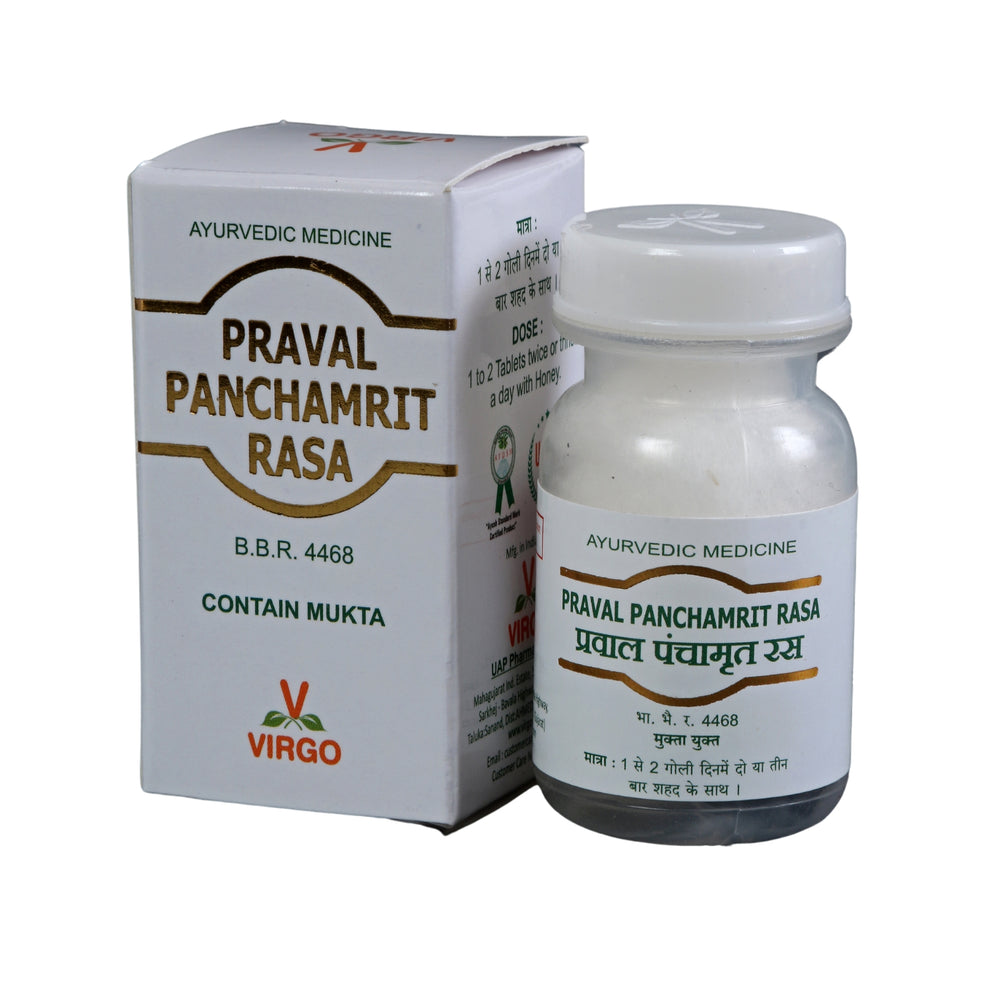 Pyraval Praval Panchamrit Rasa (M.Y.) – Virgo UAP Pharma