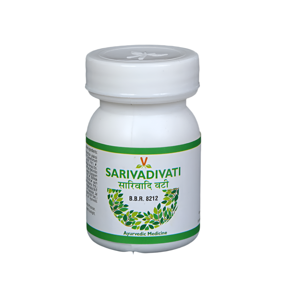 Virgo Sarivadi Vati Jar of 40 QTY