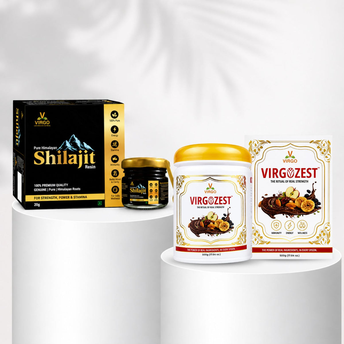 Virgozest 500 g + Virgo Shilajit Resin 20 g