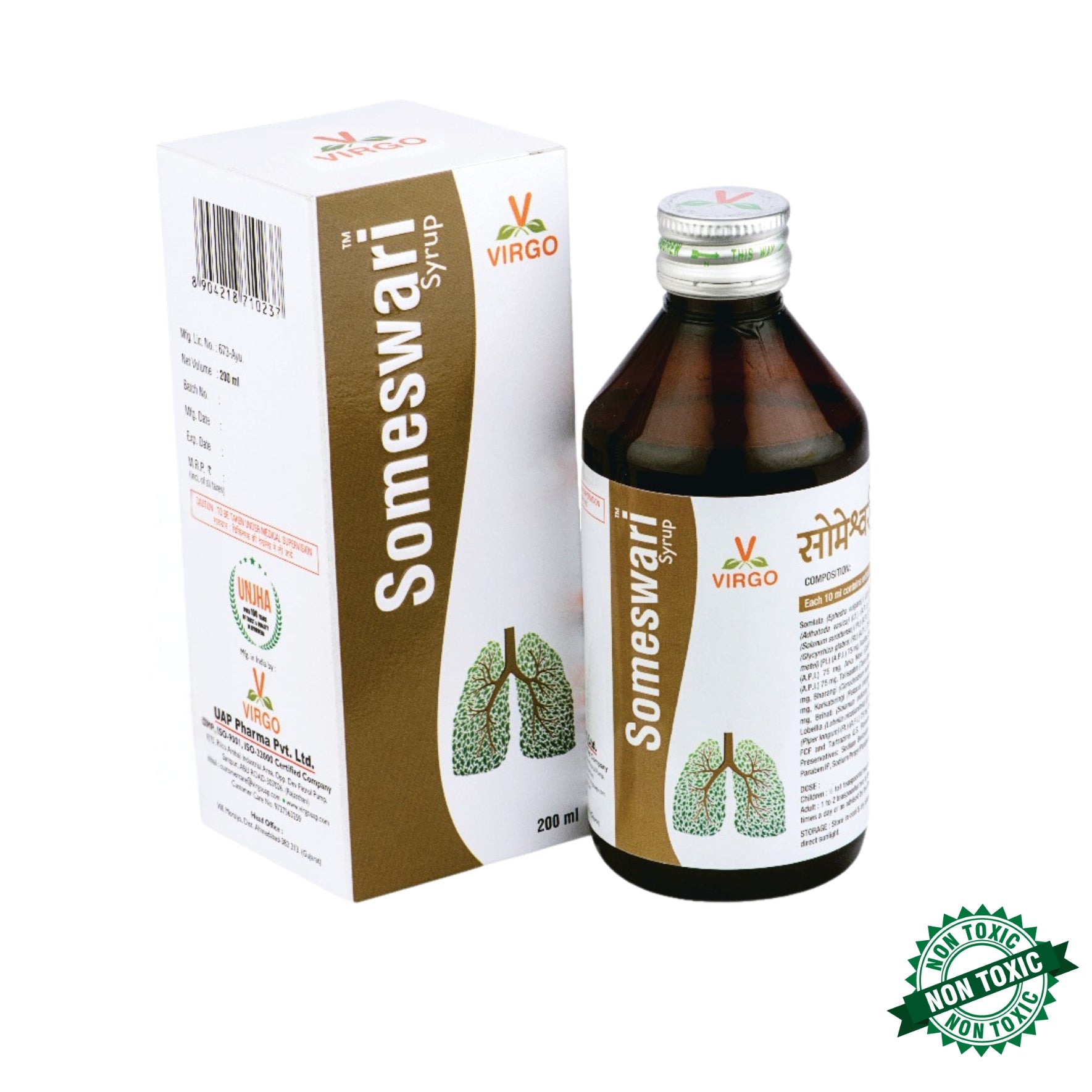 Virgo Someshwari Syrup Bottle of 100 ML