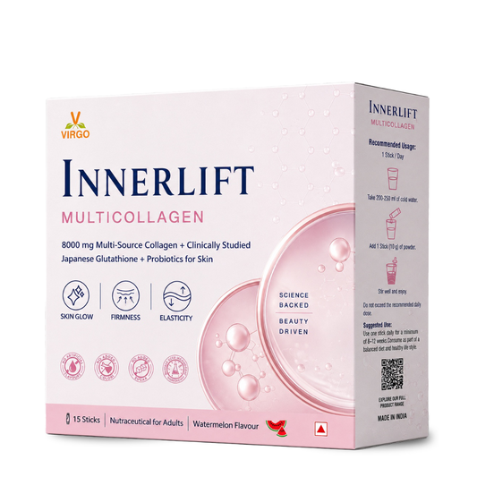 InnerLift Multicollagen | Skin Glow, Firmness & Elasticity | Powered by Clinically Studied Ingredient- OPITAC® Japanese Glutathione