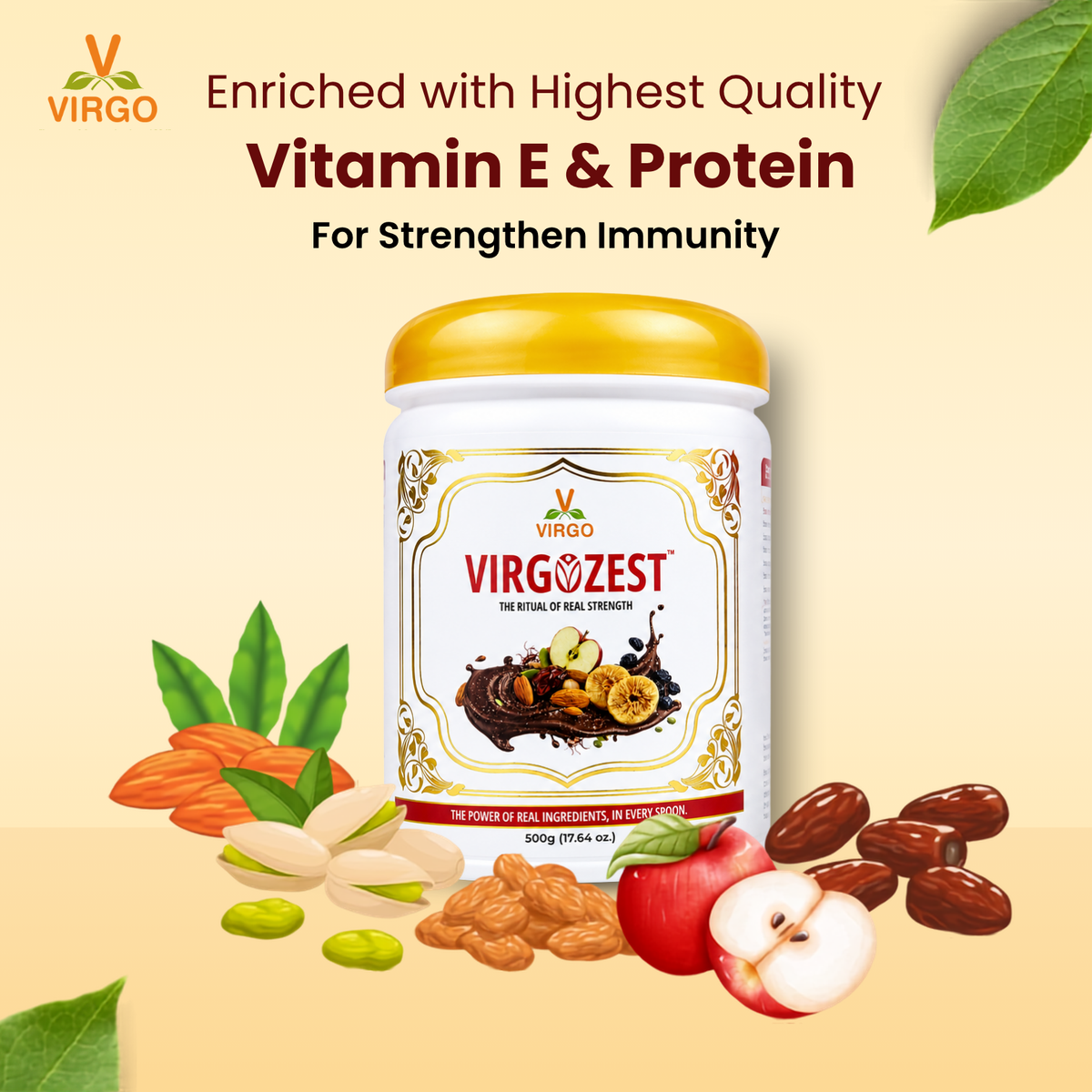 Virgozest | Natural Nutritional Supplement | Premium Quality Dryfruits