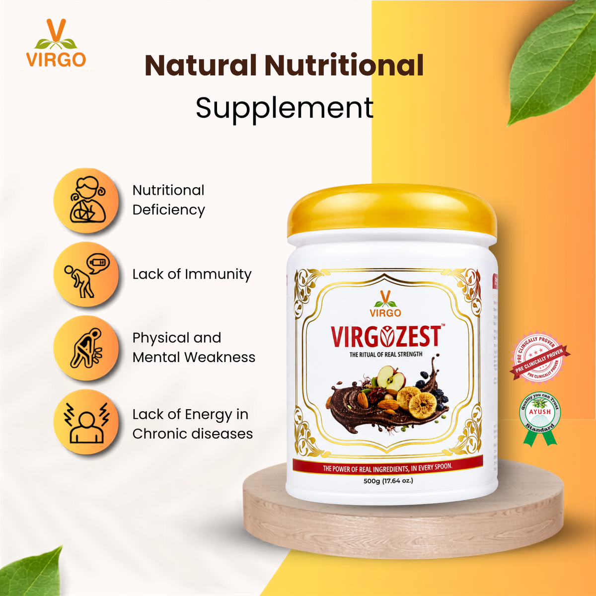 Virgozest | Natural Nutritional Supplement | Premium Quality Dryfruits